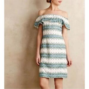 Anthropologie Beetle Beetle Off the Shoulder Floral Dress